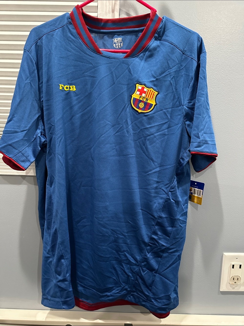 FC Barcelona Blue Soccer Jersey Large